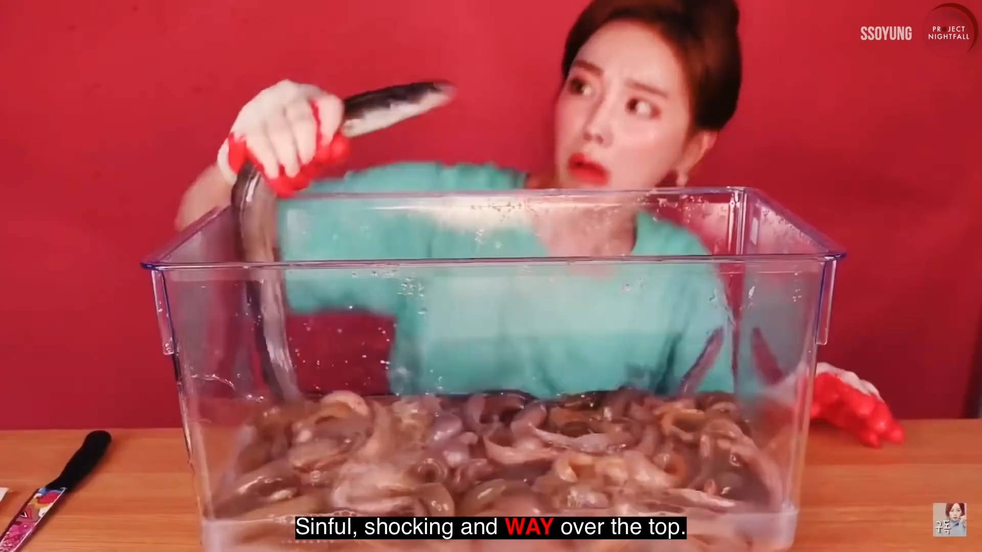 Are these Mukbang videos taking it too far?